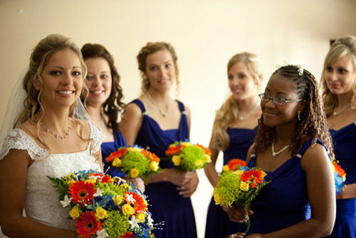 Group wedding photography portrait