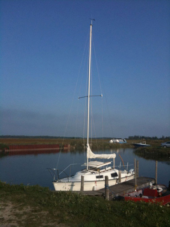 John Majorossy sailboat