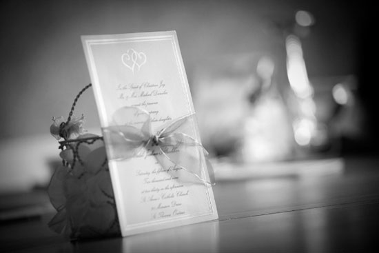 Wedding photography invite