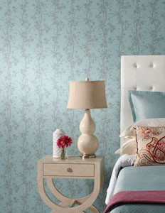 Interior designer photographer bedroom wallpaper set