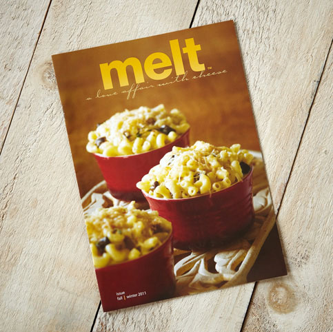Tre Stelle Melt Magazine food photography cover winter 2011