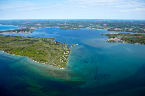 Aerial Photography Trent Severn Waterway