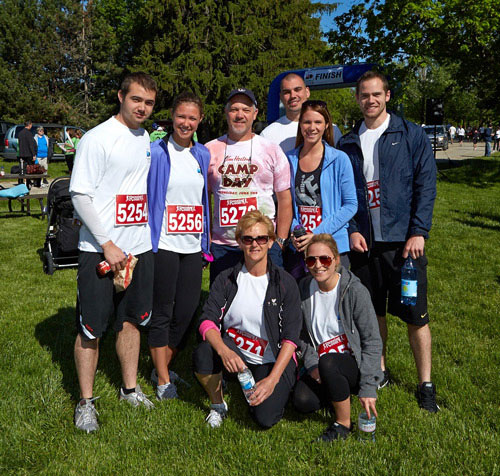 Bochsler at Tim Hortons Run/Walk May 26 2013