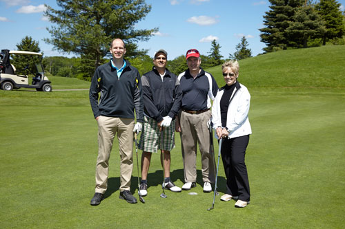 Event Photography Tim Hortons golf tournament group photo by BP imaging