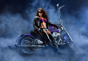 Motorcycle Photography Fitness model Bochsler Photo imaging