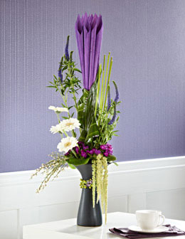 Flower Arrangement Photography for Annex Publishing purple and white flower in vase Mother's Day Flower Arrangement