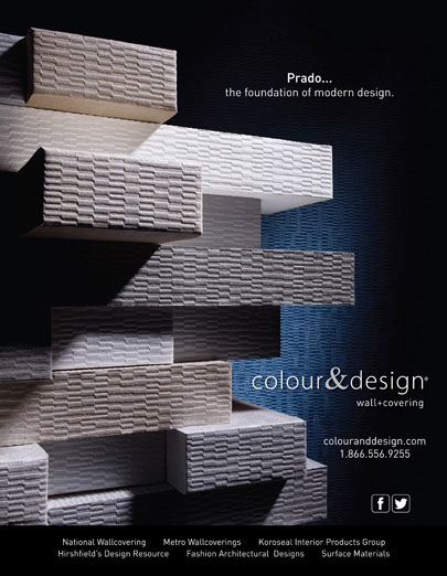 Advertisement photography for Colour & Design Wall Covering Prado BP imaging