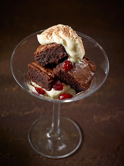 Cocktail Photography Martini Brownies with Mascarpone Cream Melt Magazine Fall/Winter by Bochsler Photo imaging