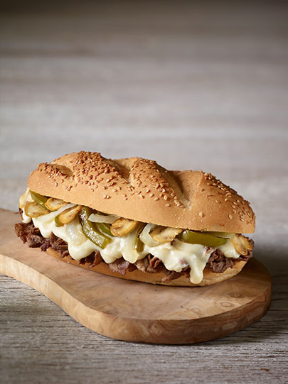 Sandwich Photography Philly Cheesesteak Melt Magazine Fall/Winter by BP imaging