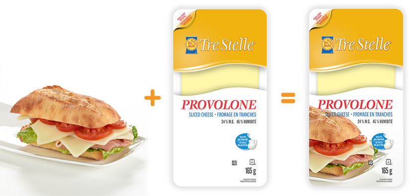 BP imaging Food Product Packaging Photography Tre Stelle Provolone