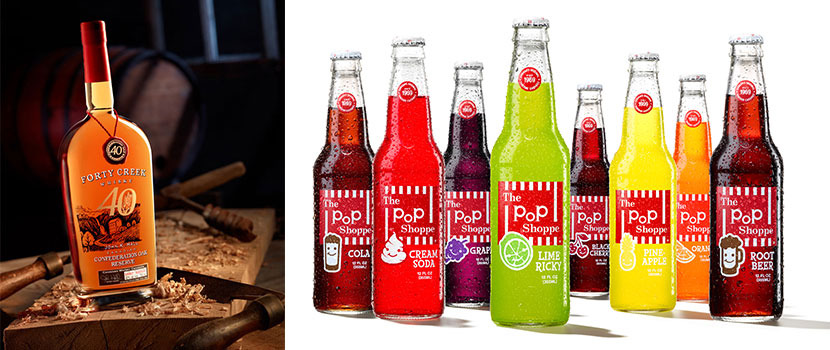 Bochsler Photo Imaging Beverage & Drink Photography for Forty Creek and The Pop Shoppe
