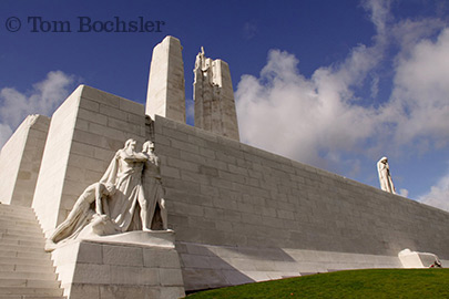 Vimy Ridge War Memorial photography by Tom Bochsler