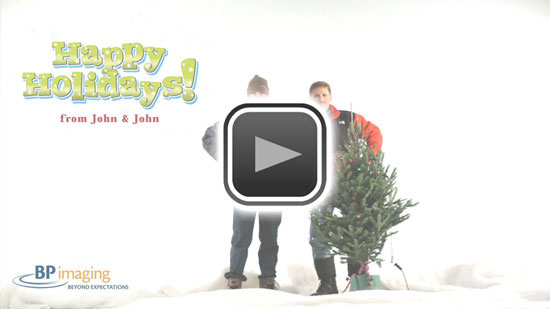 Christmas Holiday Video Card Christmas holiday video card BP imaging