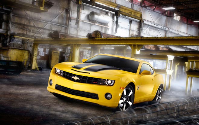 Sport Car Photography – 2010 Chevrolet Camaro Transformers Edition (Bumblebee) Studio Sport Car Photography - 2010 Chevrolet Camaro Transformers Edition (Bumblebee) by BP imaging