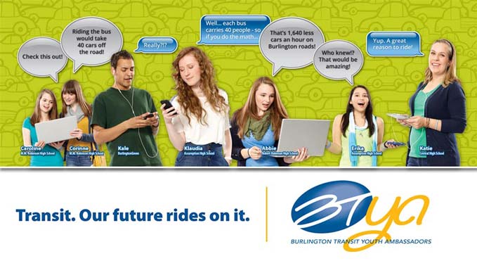 Lifestyle Photography for City of Burlington Transit