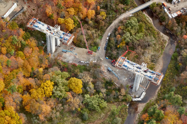 Aerial Photography - Bridge Construction