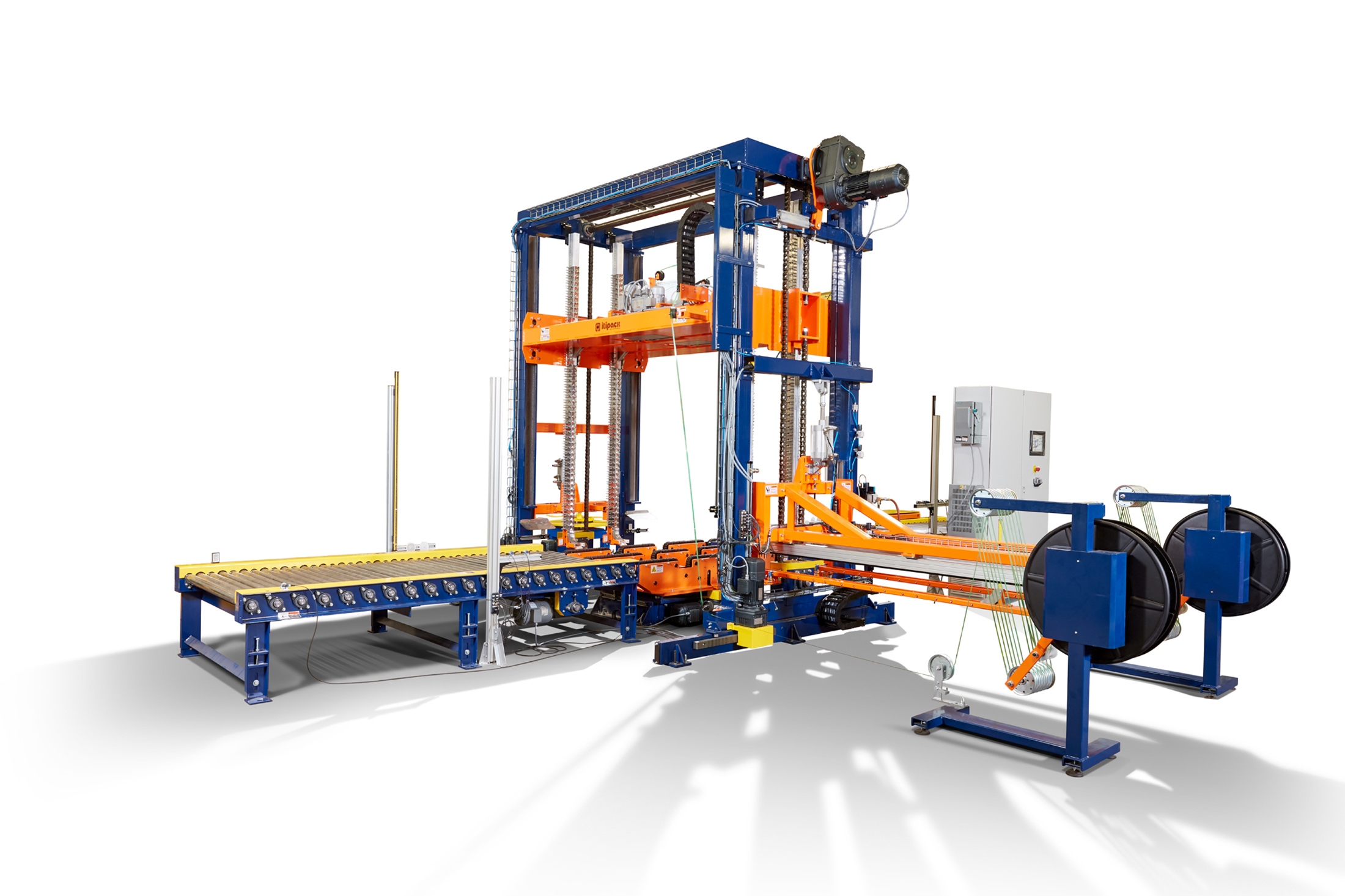 Industrial Photo - Panel Press Strapping System