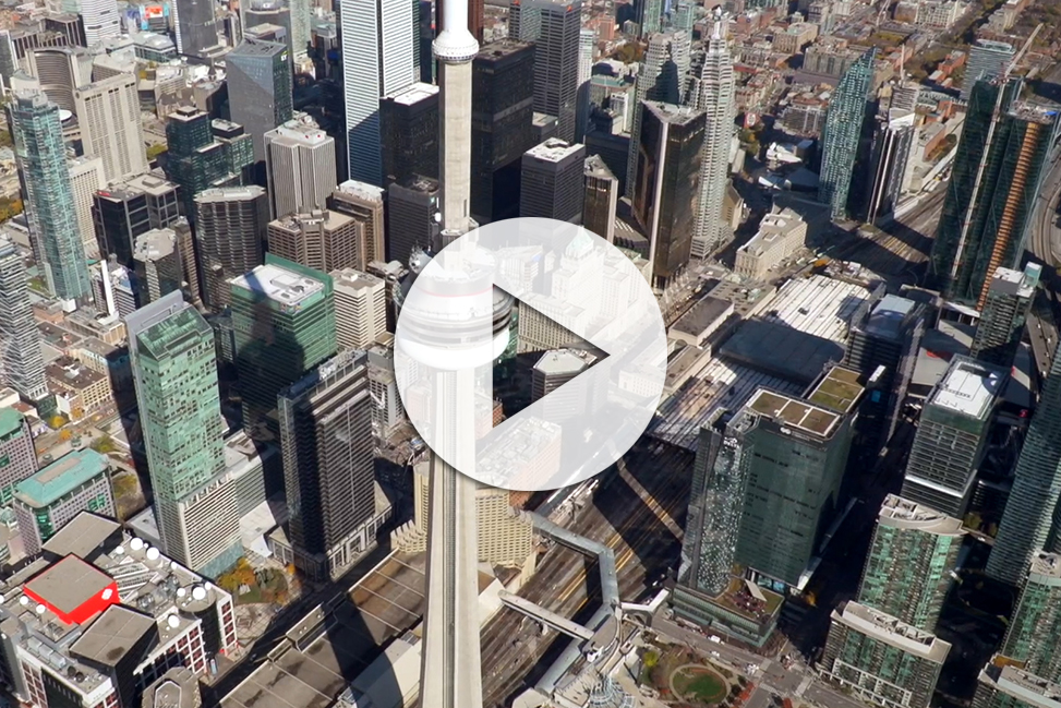 Aerial Video – Toronto Downtown - Click For Video!