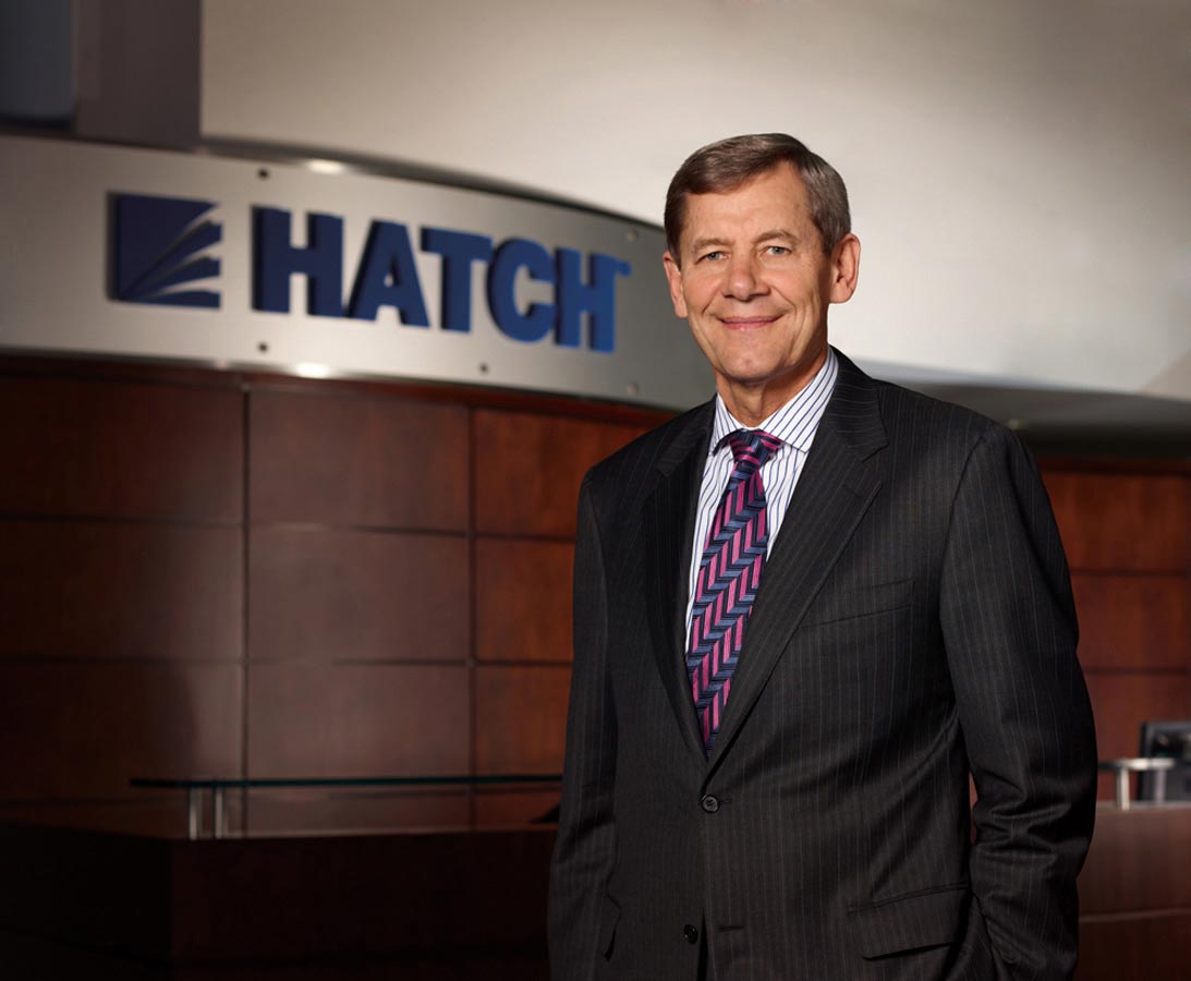 Executive Portrait Photography business executive at Hatch Engineering headquarters