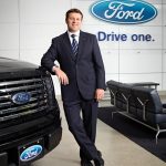 Toronto portrait photographer business man at Ford headquarters