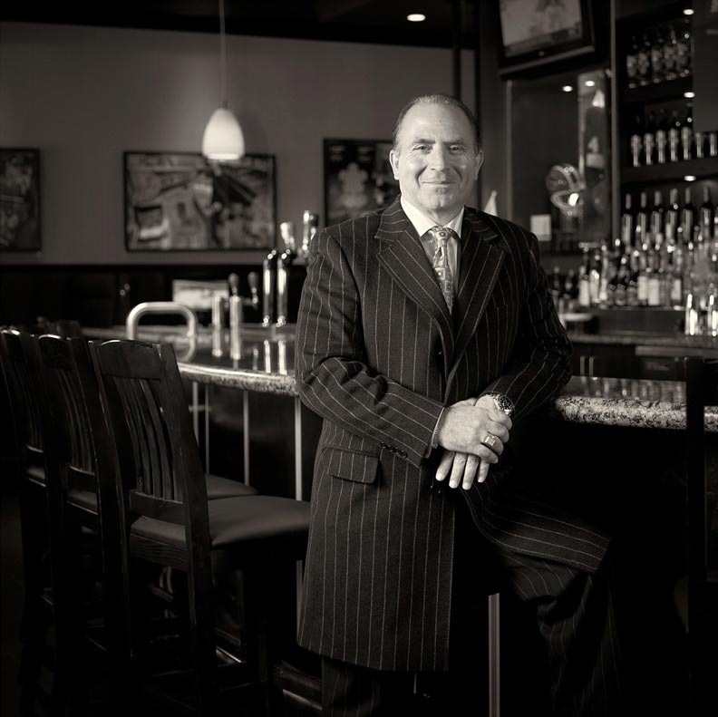 Restaurant Owner Portrait Photography of Shoeless Joe's restaurant president and CEO Fred Lopreiato