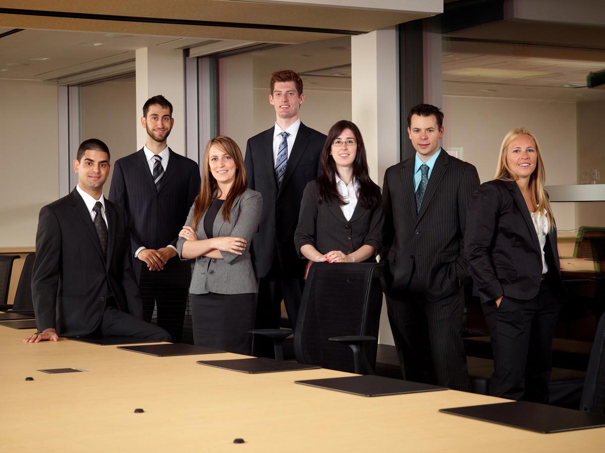 Toronto Team Portrait Photographer business conference room