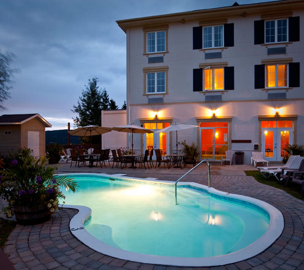 Hotel Outdoor Pool Photography of lounge area