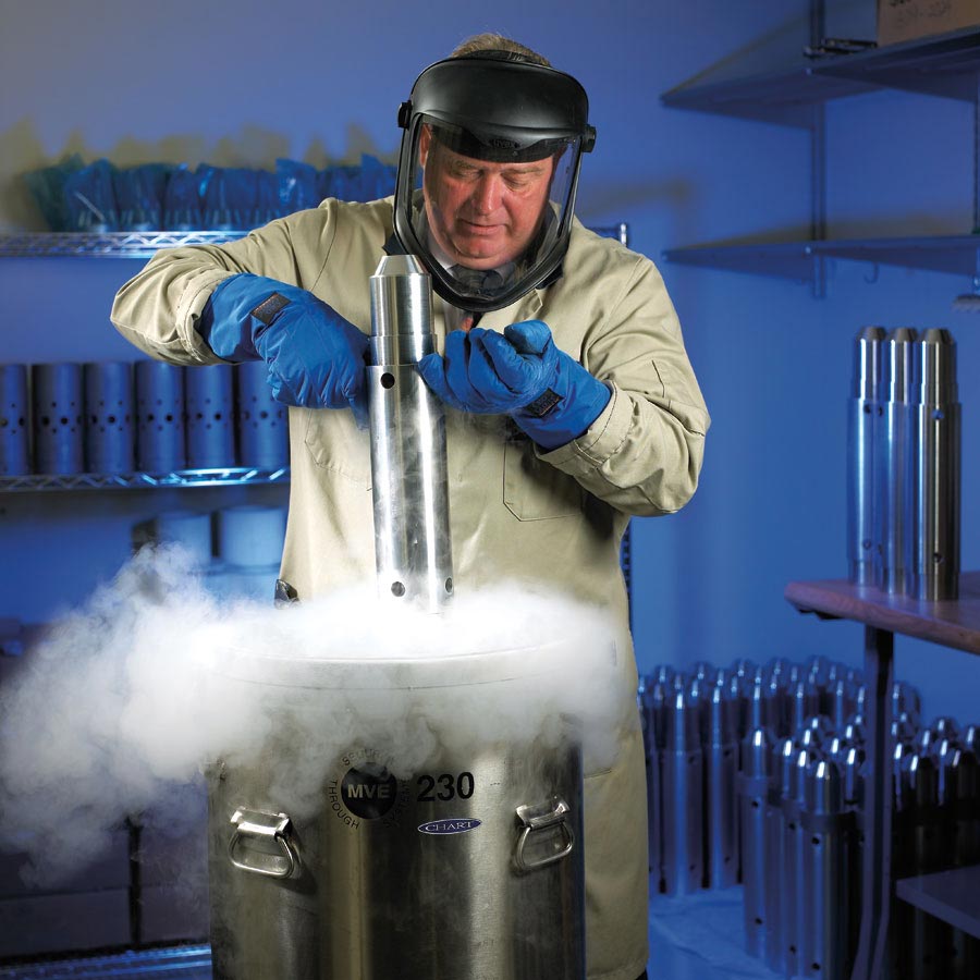Oakville Industrial Worker Photography of chemical scientist liquid nitrogen
