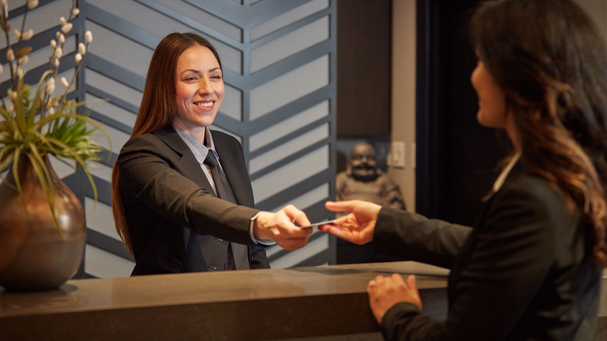 Lifestyle Photo - Hotel Front Desk