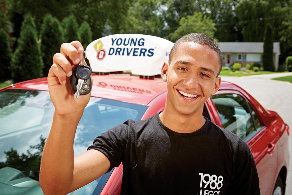 Lifestyle Service Photography of driving school Young Drivers student program