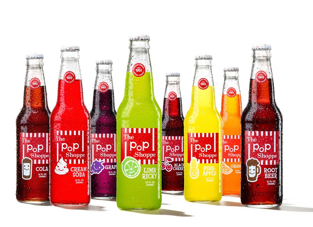 Product Photo - Glass Pop Bottles