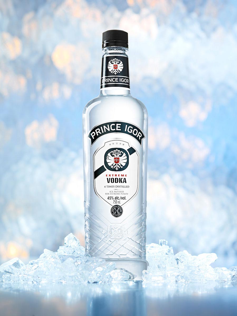 Product Photo -Vodka Bottle