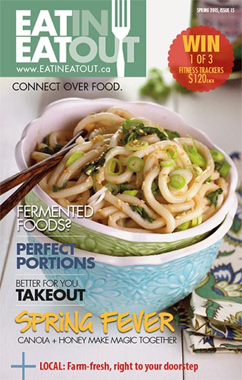 Eat In Eat Out Magazine Spring 2015 Cover