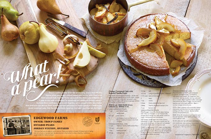 Food Photography Longos Fall Experience Magazine Food Photography Longos Fall Experience Magazine cut up and sliced pears with cake