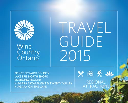 Wine Country Ontario Travel Guide 2015 cover