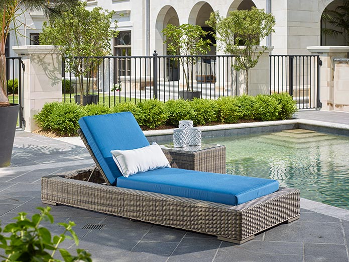 Patio furniture photography for Costco magazine