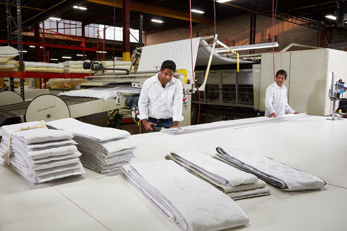 Factory worker portrait Foamco