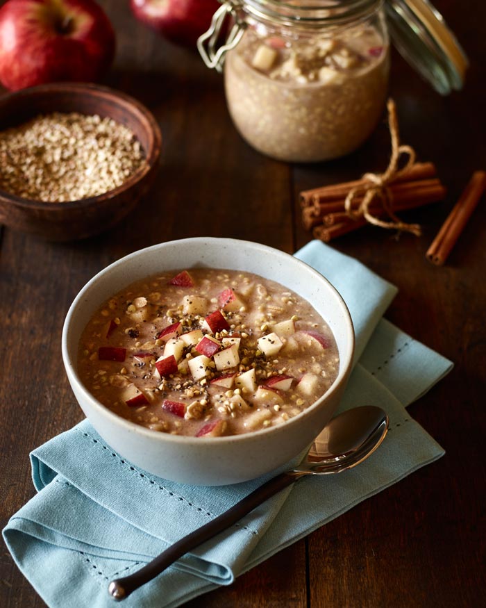 Organic Apple Pie Buckwheat Oats by BP imaging