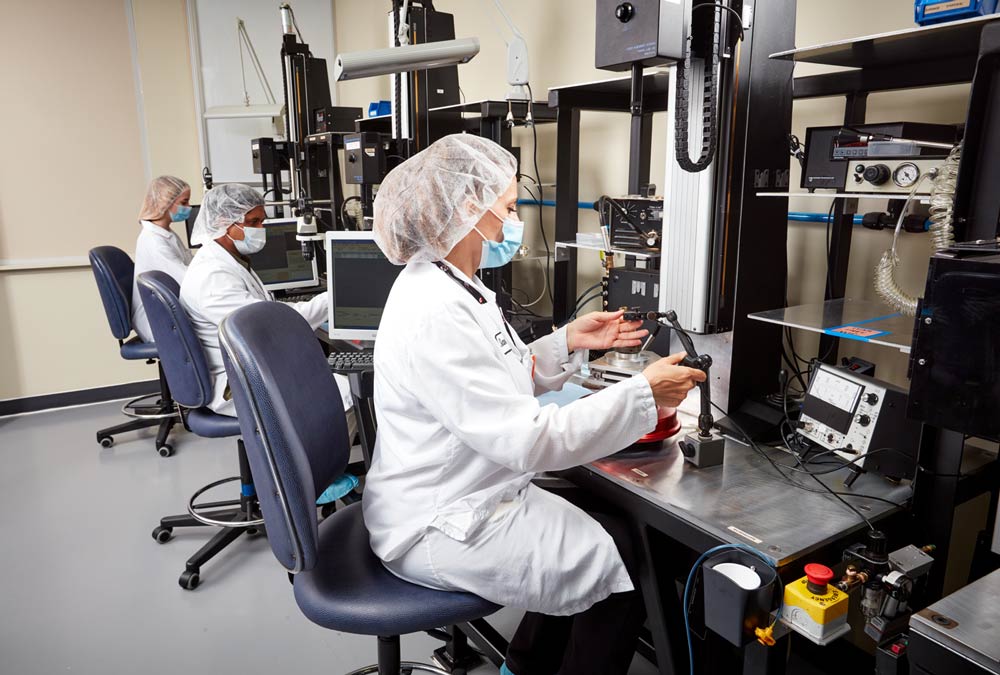 Industrial Photography of female worker by BP imaging