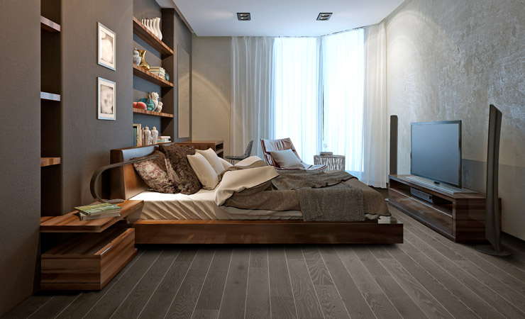 Retouch bedroom flooring after by BP imaging