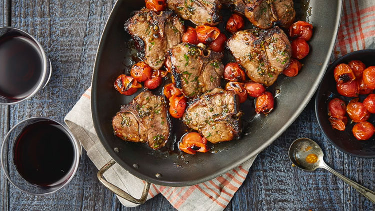 Balsamic Lamb Tomatoes food video by BP imaging