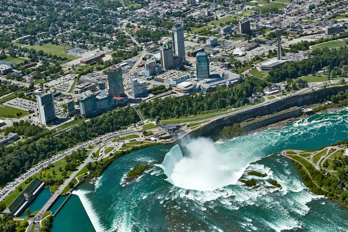 Aerial Photo - Niagara Falls Skyline Casino