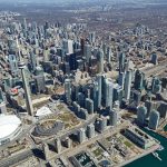 Aerial Photo - Toronto Downtown Skyline