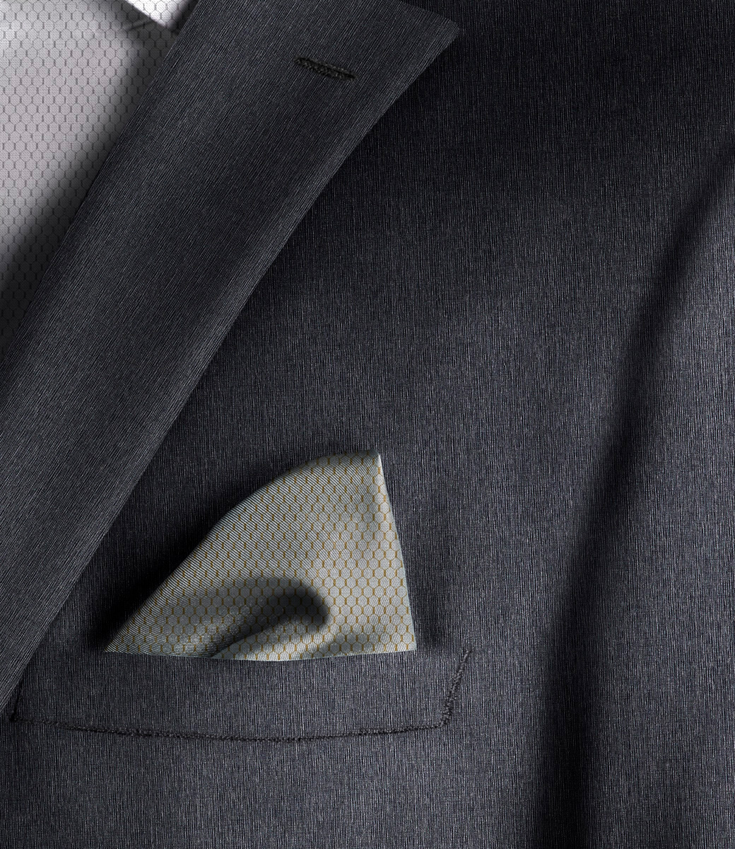 Illustrative Photo - Mens Suit Jacket Grey Tones Commercial Wallcovering