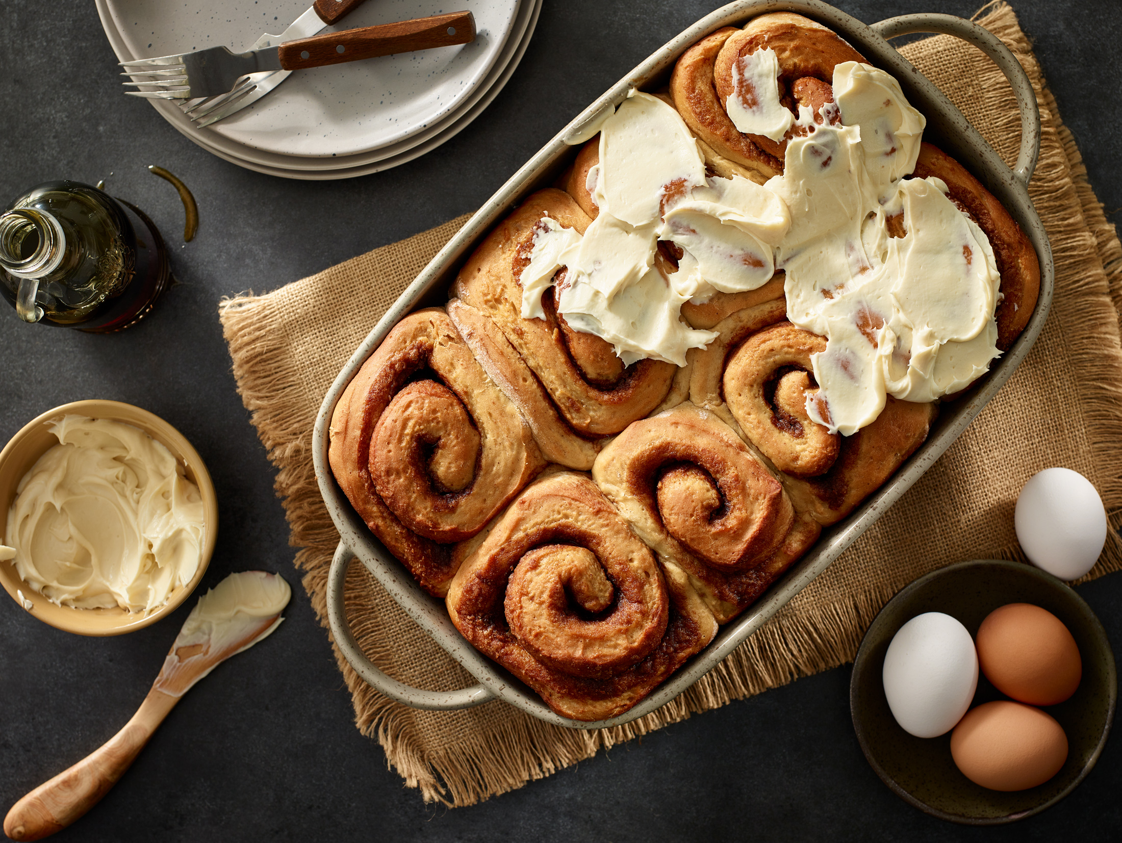 Food Photo -Cinnamon Rolls