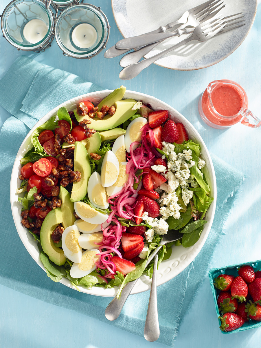 Food Photo - Cobb Salad Dinner Setting