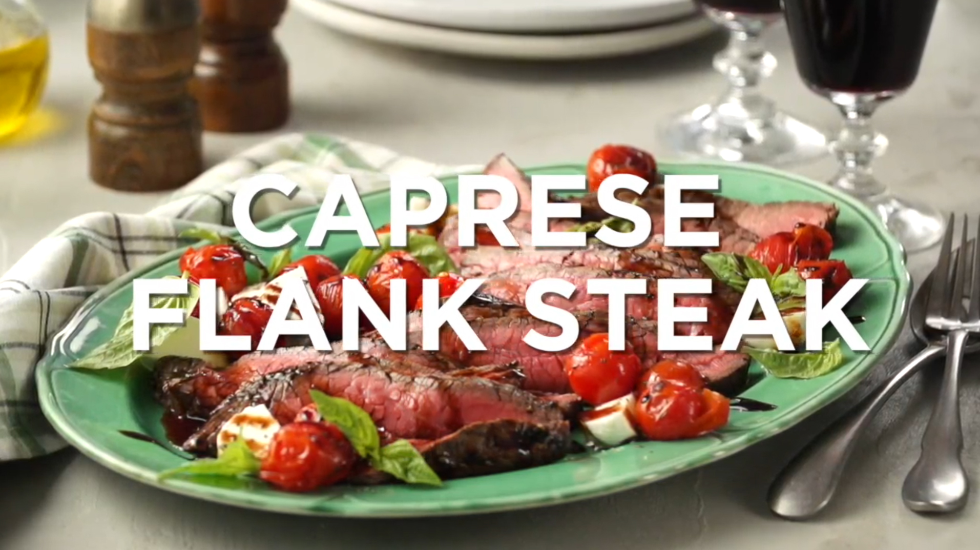 Food Video - Flank Steak Recipe Pairing