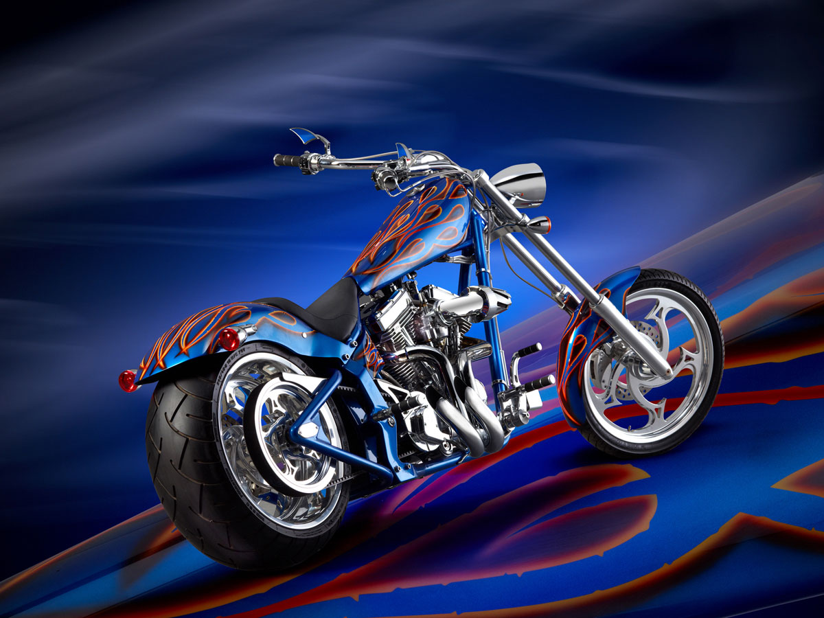 Vehicle Photography - Harley Davidson Motorcycle